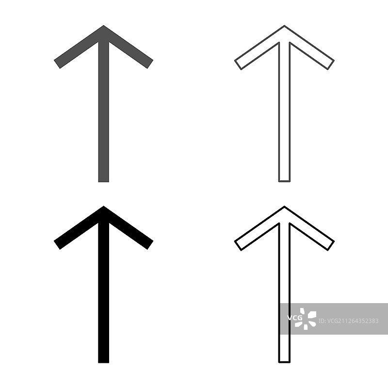 Teiwaz符文战士象征图标矢量图图片素材