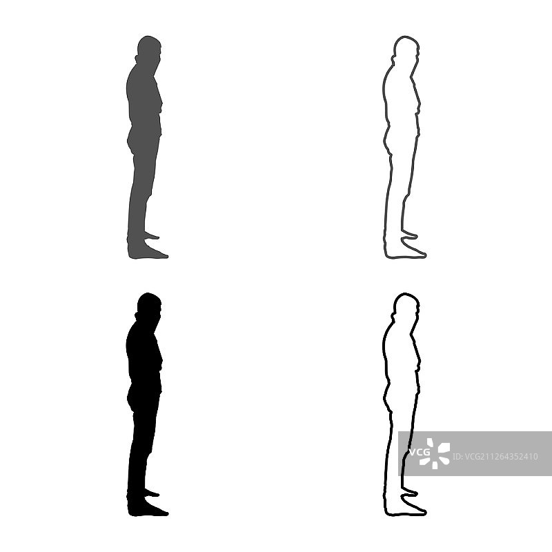 用头巾遮住脸的男子，反叛概念图标图片素材