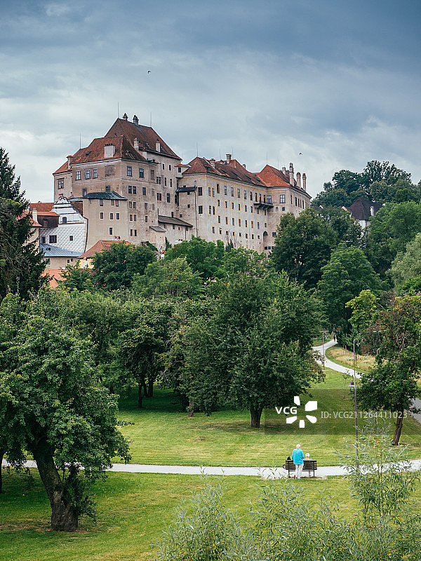 克鲁姆洛夫的城堡图片素材