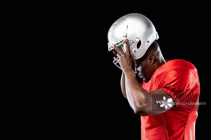 美国足球运动员图片素材