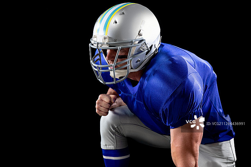 美国足球运动员图片素材