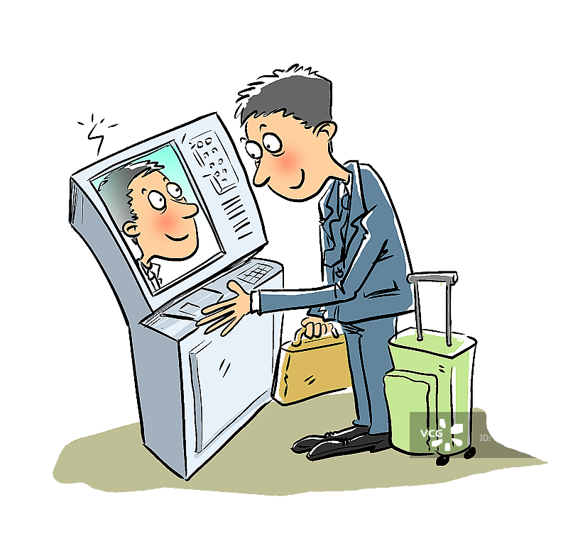 人脸识别图片素材