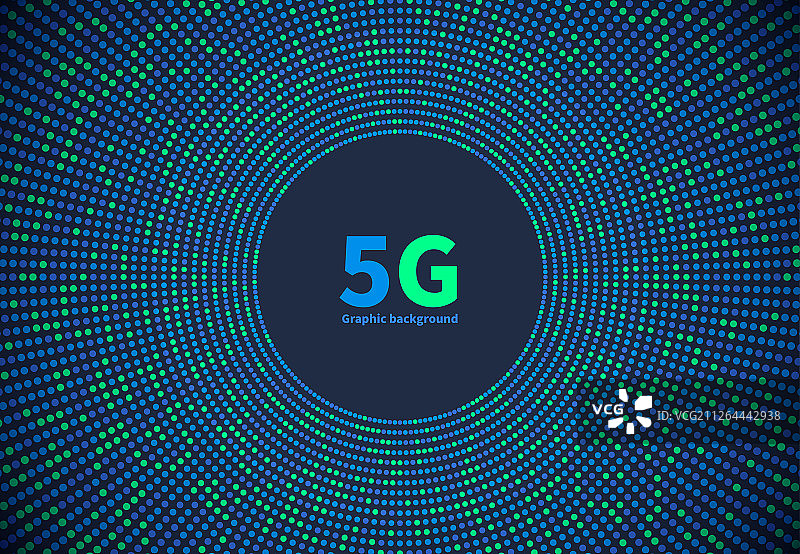 商业、科技、互联网和5G网络概念图图片素材
