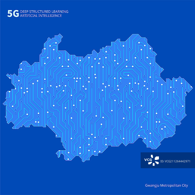商业、科技、互联网和5G网络概念图 035图片素材