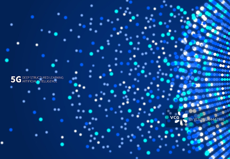 商业、技术与5G网络概念图图片素材