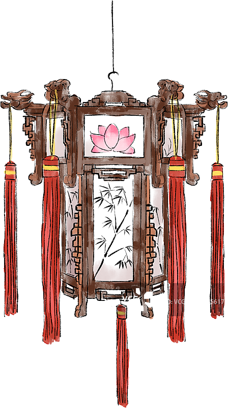 古代灯笼图片素材