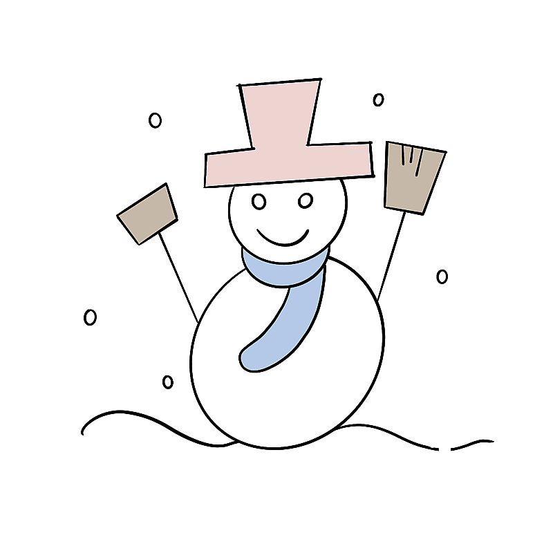 雪人图片素材