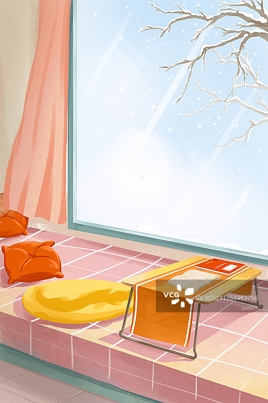 冬天背景图片素材