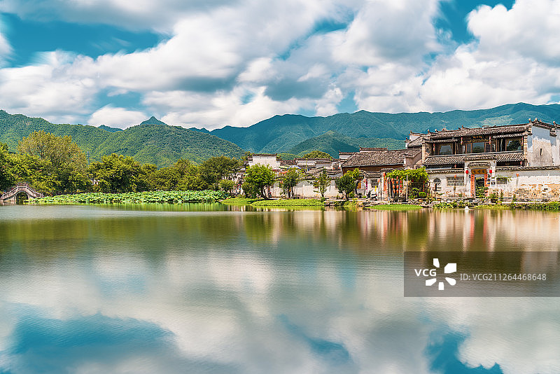 宏村风光图片素材