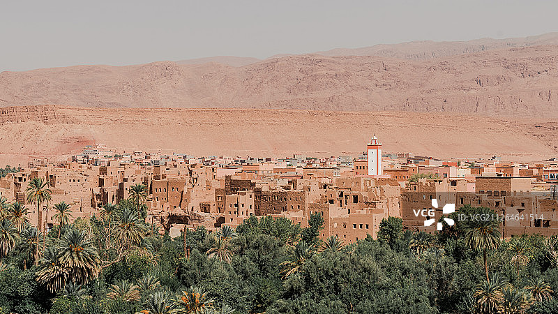 摩洛哥瓦尔扎扎特居民区图片素材