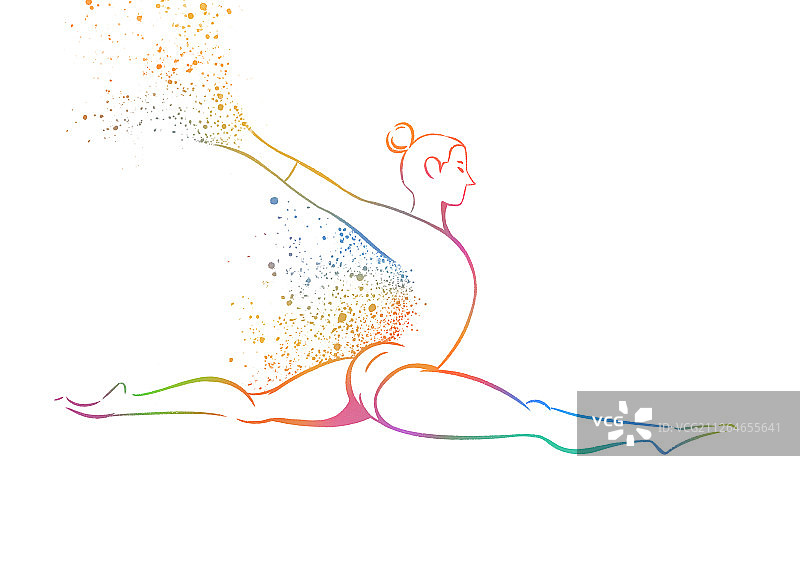 会女子体操图片素材