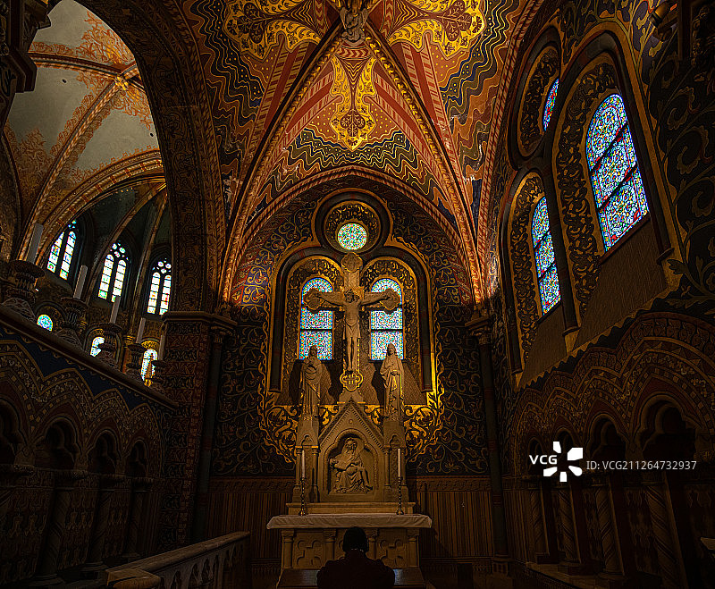 匈牙利马加什教堂图片素材