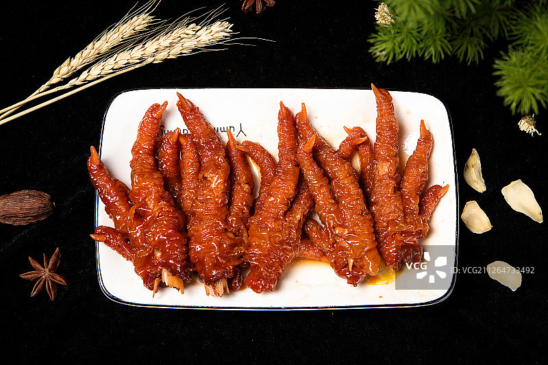 虎皮凤爪图片素材