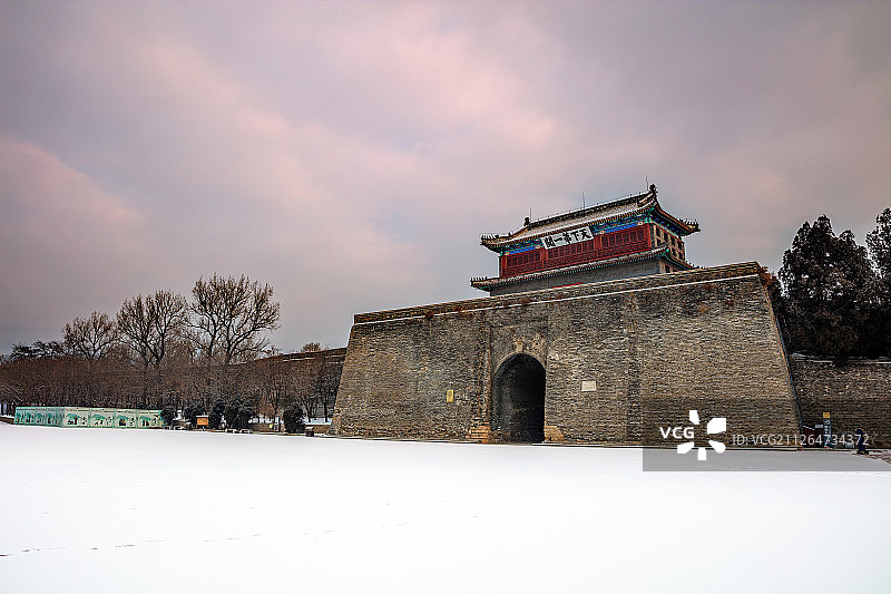 河北省秦皇岛山海关天下第一关图片素材