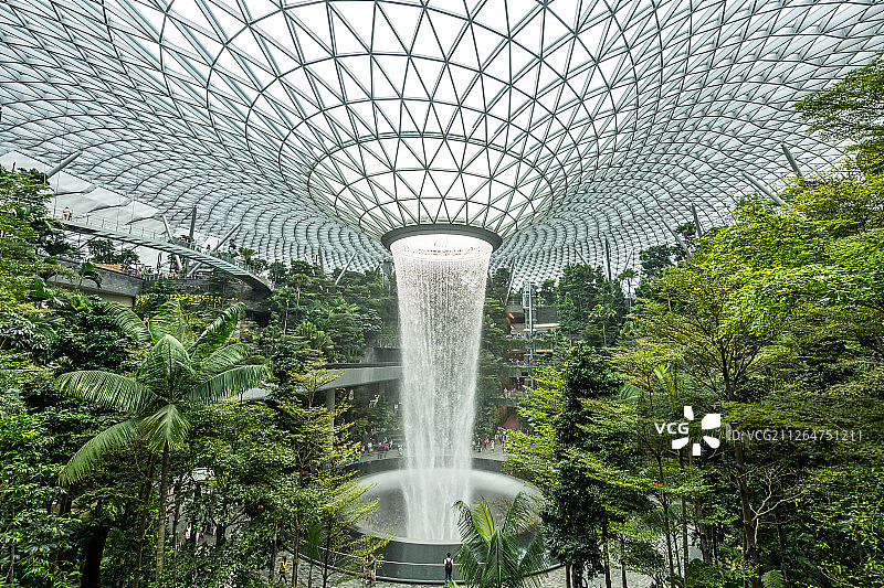 新加坡樟宜机场地标建筑图片素材