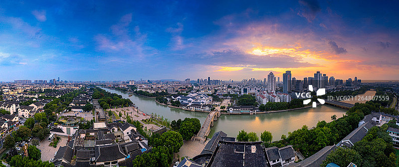 夕照胥门图片素材