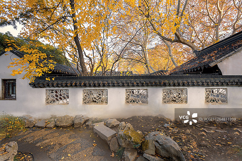 瞻园冬日+南京图片素材