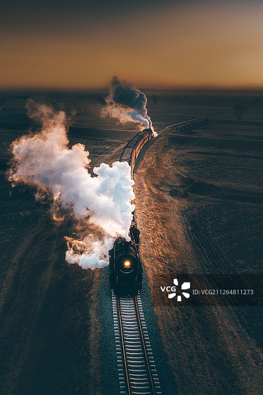 调兵山蒸汽时代蒸汽火车图片素材