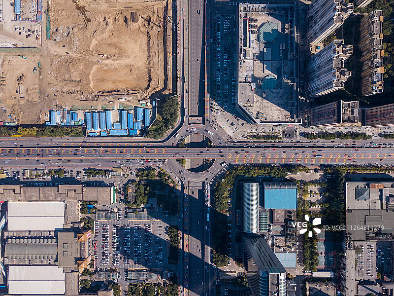 俯瞰沈阳图片素材