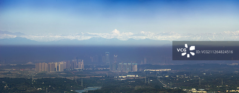 成都城市风光图片素材