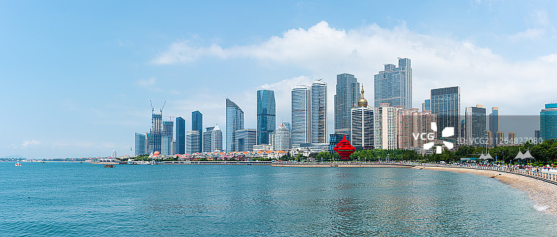 山东省青岛海景风光图片素材