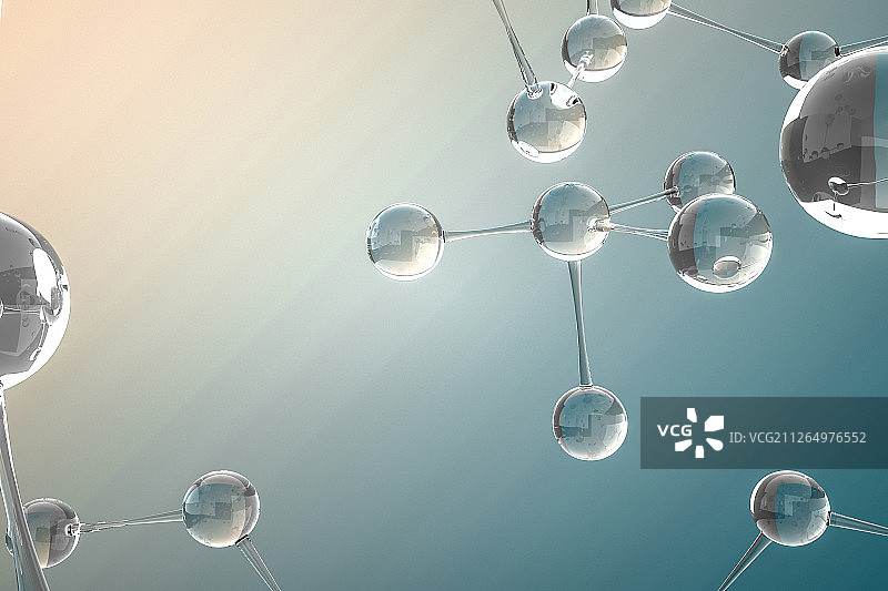 3D抽象科技背景图片素材