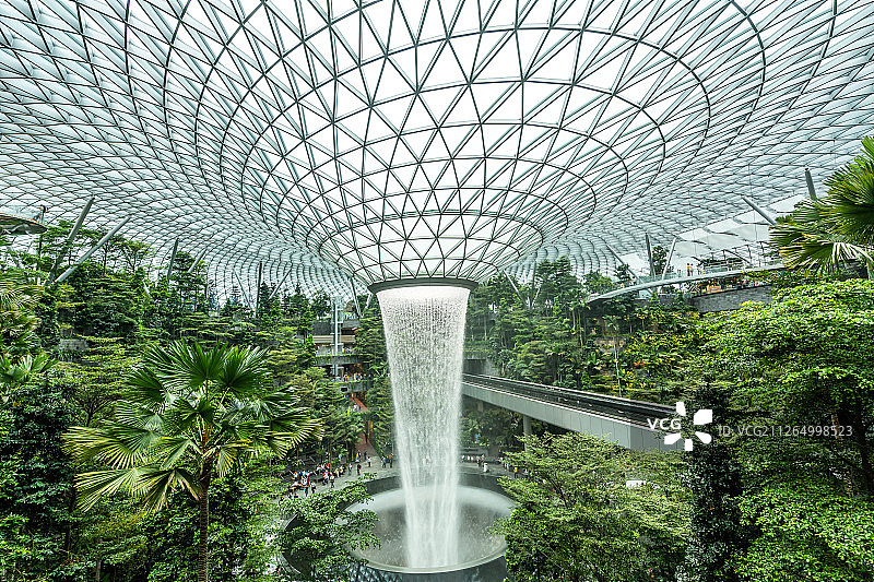 新加坡樟宜机场地标建筑图片素材