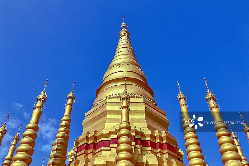 云南德宏金塔图片素材