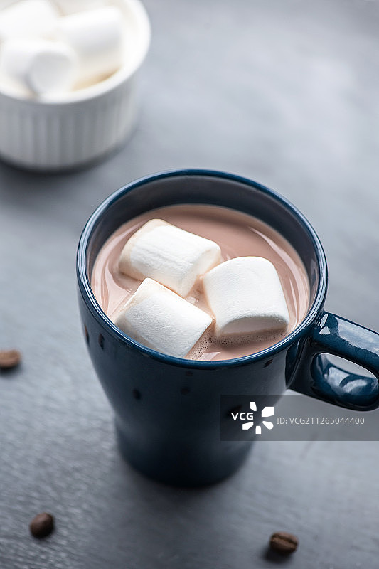 棉花糖热可可图片素材