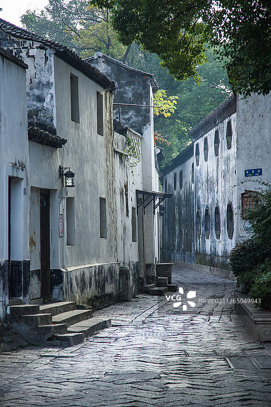 苏州同里古镇老街图片素材