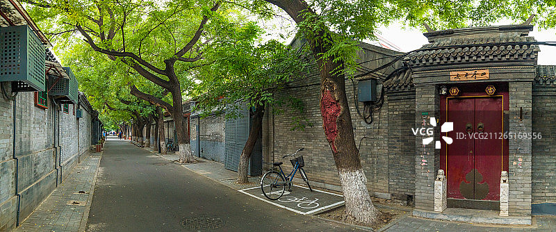 北京胡同图片素材