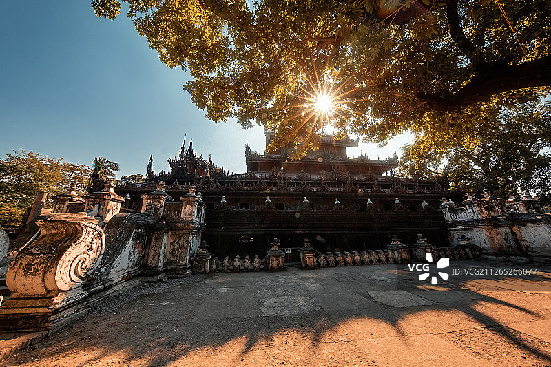 缅甸人文风光建筑蒲甘茵莱湖曼德勒图片素材