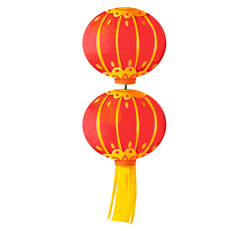春节灯笼图片素材