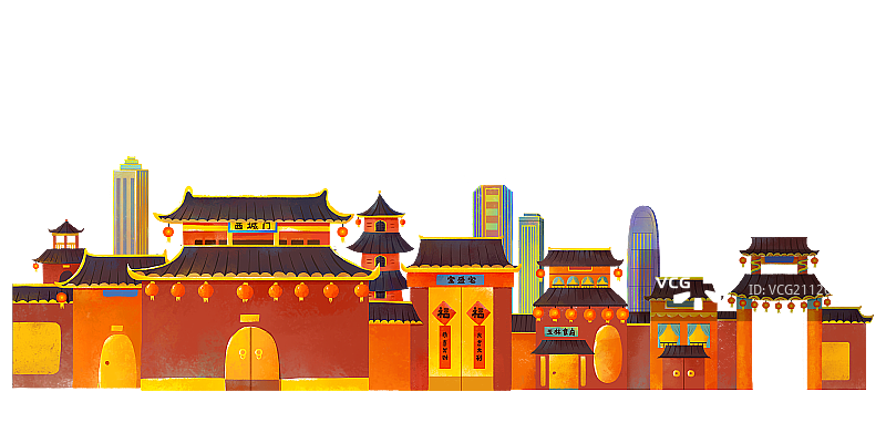 古建筑图片素材