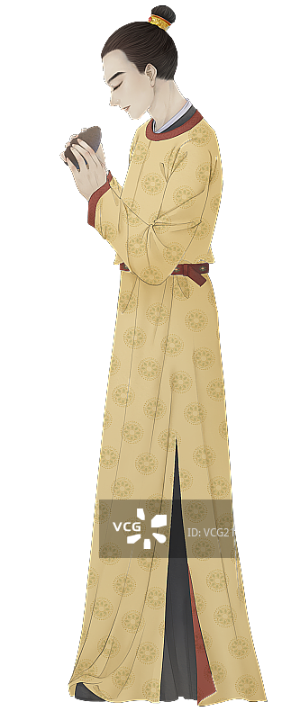 中国风工笔古风人物图5图片素材