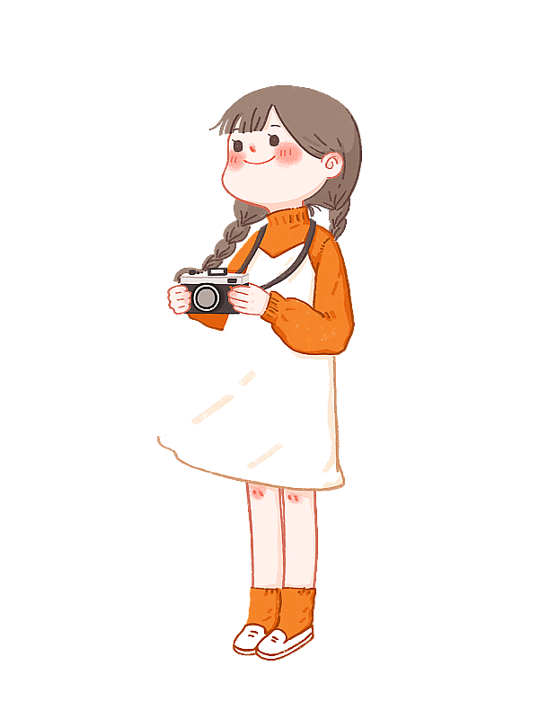 摄影女孩图片素材