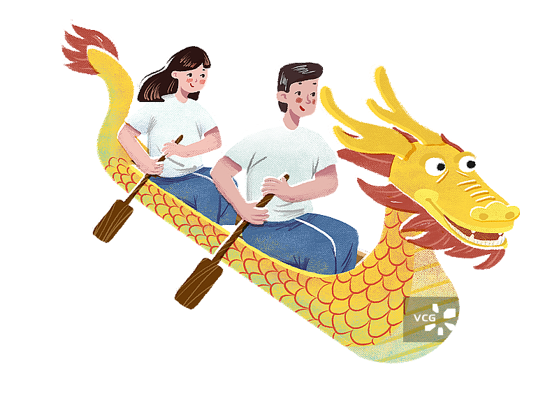赛龙舟图片素材