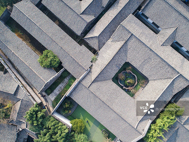 四川省大邑县安仁古镇图片素材