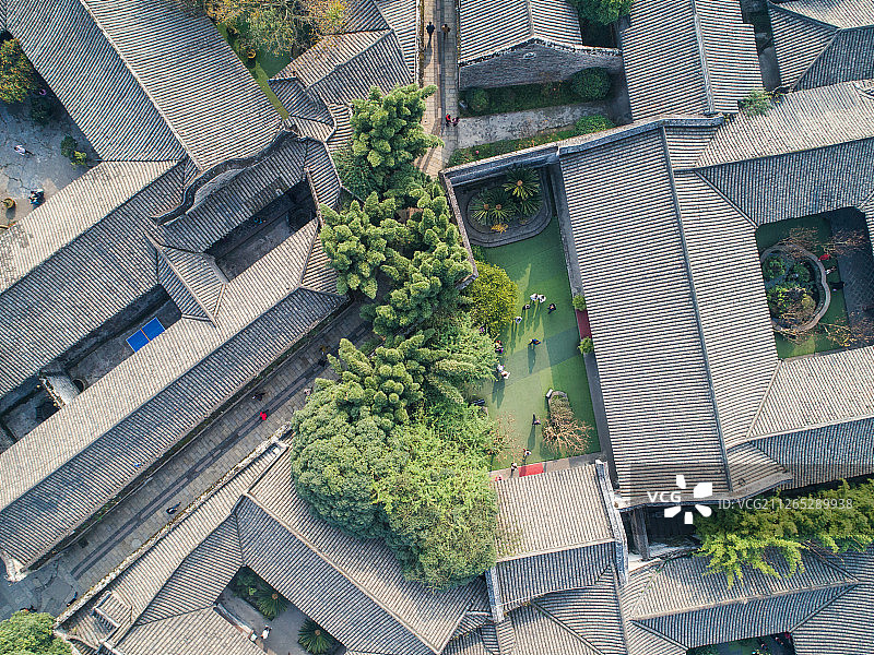 四川省安仁古镇图片素材