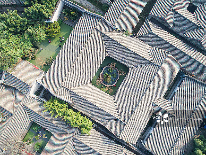 四川省安仁古镇图片素材