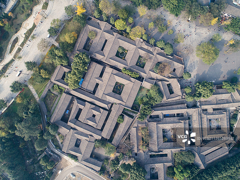 四川省安仁古镇图片素材