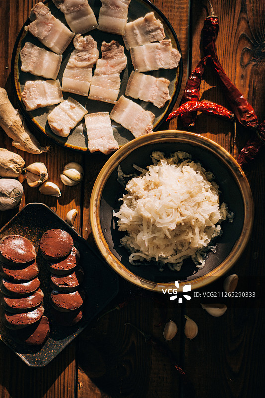 东北酸菜图片素材