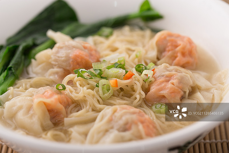 广东云吞面图片素材