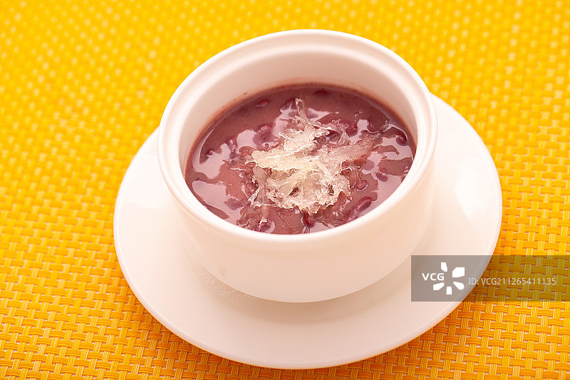 广东甜品糖水（燕窝红豆沙）图片素材