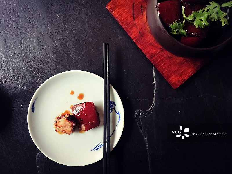 苏南红烧肉图片素材