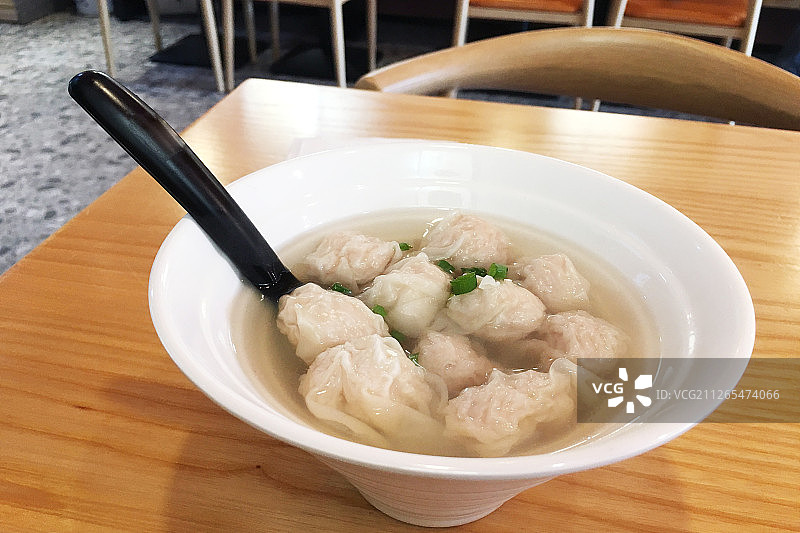 一份沙县小吃的扁肉图片素材