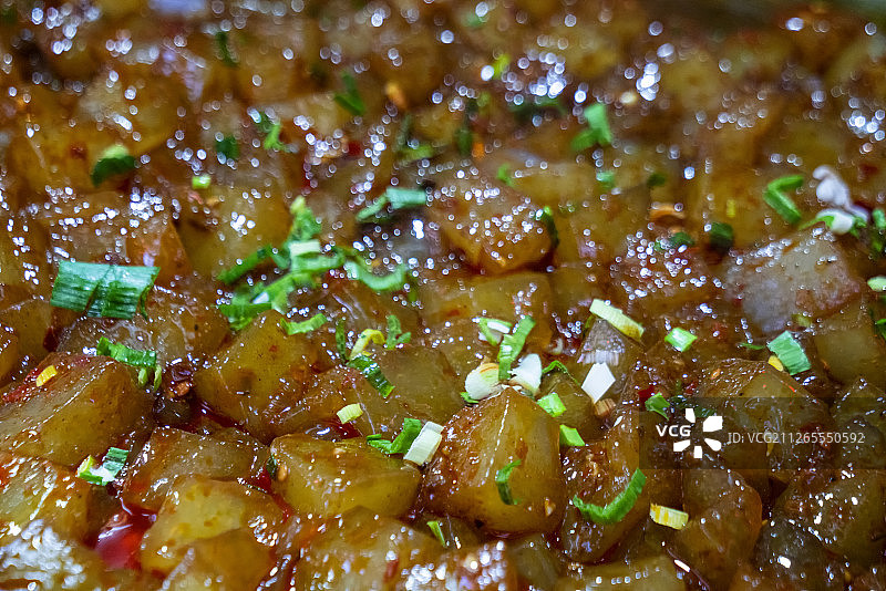 西安小吃炒凉粉图片素材