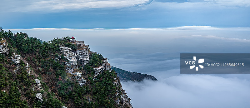 庐山云雾图片素材