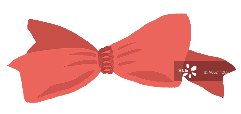 红色蝴蝶结图片素材