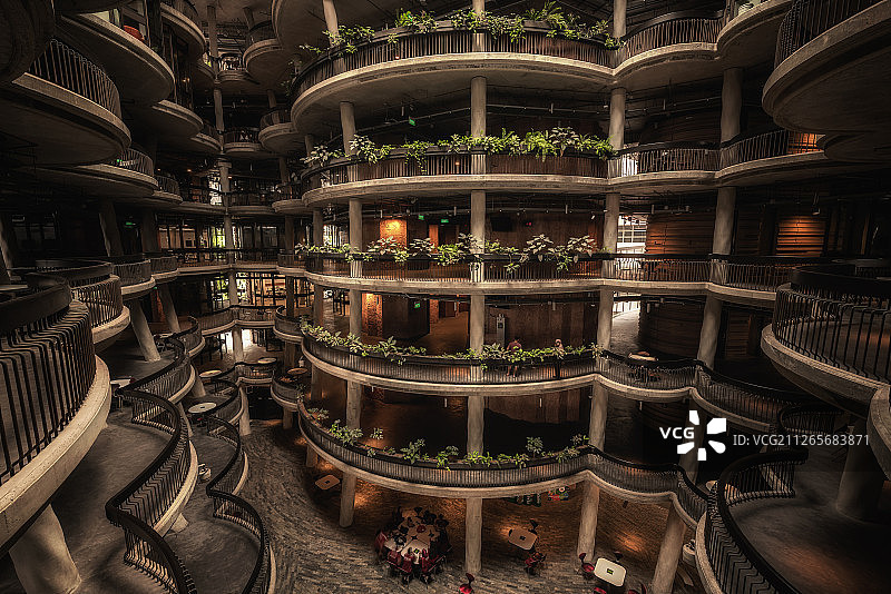 新加坡南洋理工大学图书馆图片素材